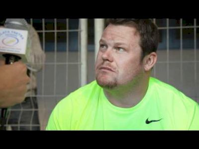 Dylan Armstrong - interview after Ostrava Golden Spike 2012