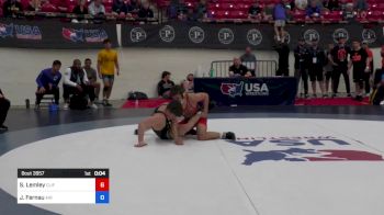 65 kg Rnd Of 16 - Sergio Lemley, Cliff Keen Wrestling Club vs Joseph Fernau, Air Force Regional Training Center