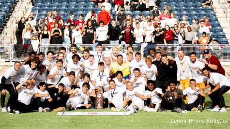 SAC Men's Championship: Hernandez Goal Lifts Lenoir-Rhyne To The Title