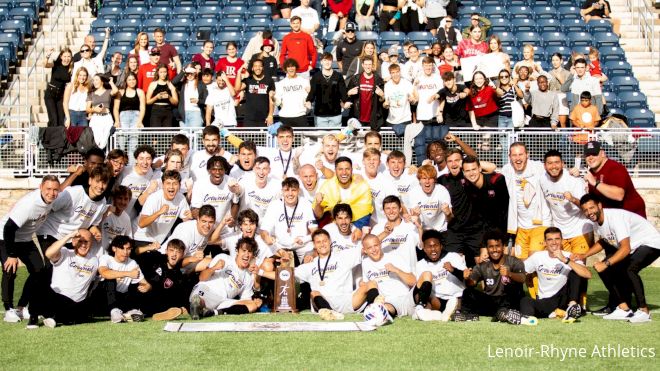 SAC Men's Championship: Hernandez Goal Lifts Lenoir-Rhyne To The Title