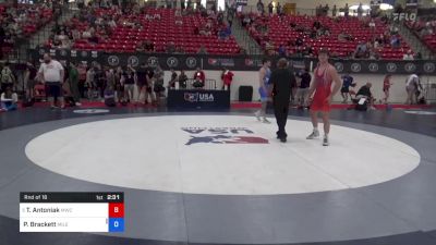 72 kg Rnd Of 16 - Tyler Antoniak, MWC Wrestling Academy vs Patrick Brackett, Mile High Wrestling Club