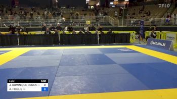 JENNISIN DOMINIQUE ROSANIA MONTE vs AMY FIDELIS 2024 Pan Jiu Jitsu IBJJF Championship