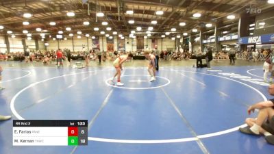 132 lbs Rr Rnd 2 - Elijah Farias, PANE vs Mason Kernan, TNWC Silver Fox