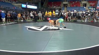 88 lbs Rnd Of 16 - Cooper Mcarthur, Georgia vs Niko Odiotti, Illinois