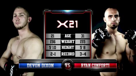 Devon Dixon vs. Ryan Conforti - XFN 21 Replay