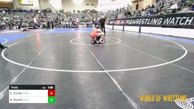 160 lbs Final - Eric Cortez, Team Alpha Male vs Braylin Ruchti, Salem Elite Mat Club