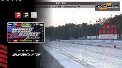 Jeff Rudolf Wrecks Pro Mod at Top End at the World Street Nationals