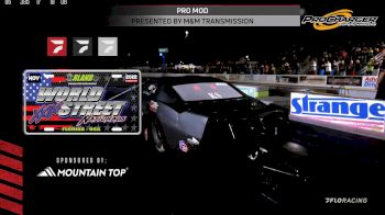 Kurt Steding Qualified #2 in Pro Mod with 3.609 at 209 mph at the World Street Nationals