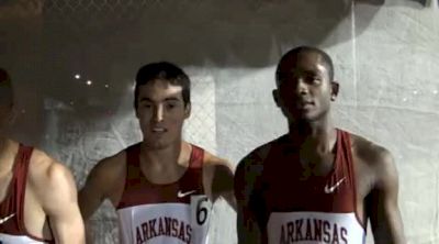 Arkansas men's 4x400 posts top time 3:03 at NCAA DI West Preliminary