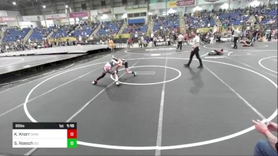 85 lbs Round Of 16 - Kenyon Knorr, Sangre De Cristo vs Sawyer Roesch, Del Norte