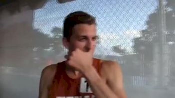 Patrick McGregor makes first NCAA meet after 2012 NCAA West Prelim