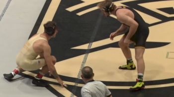 197 lbs: Jacob Warner (IOWA) vs Kyle Swartz (ARMY)