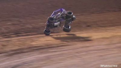 Kaylee Bryson Flips In Placerville Heat Race