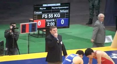 55 lbs round2 Peter Sivtsev vs. Victor Lebedev