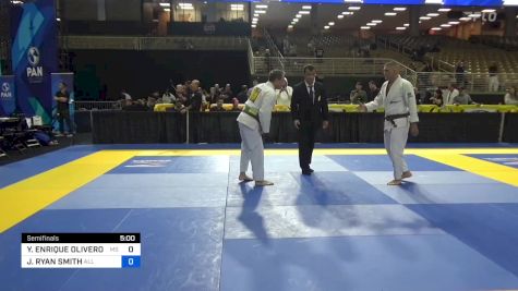 YDALVIS ENRIQUE OLIVEROS GUAYAZA vs JASON RYAN SMITH 2024 Pan Jiu Jitsu IBJJF Championship