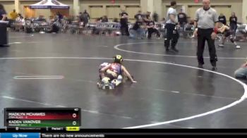40 lbs Finals (2 Team) - Madilyn McHawes, Iowa Black vs Kaden Vanover, Missouri Gold