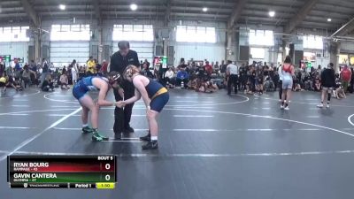 130 lbs Round 2 (6 Team) - Gavin Cantera, Olympia vs Ryan Bourg, Rampage