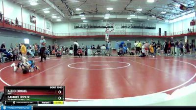 65 lbs Semifinal - Aldo Origel, BWC vs Samuel Rioux, Avon Wrestling Club