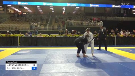 JENNIFER LYNN WHITCOMB vs DARLA L. SEDLACEK 2024 Pan Jiu Jitsu IBJJF Championship