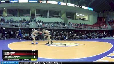 144 lbs Round 1 (6 Team) - Joseph Schaffer, Lincoln Southeast vs Kade Abbey, Kearney