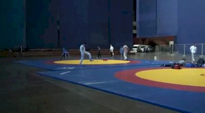 Ureshev Warming Up Before Finals