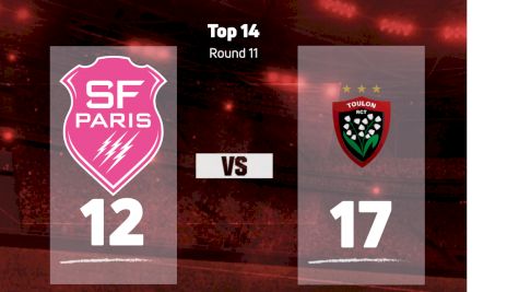 2022 Stade Francais vs RC Toulonnais
