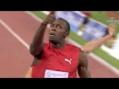 Usain Bolt runs world leading 9.76 over Powell at 2012 Rome Diamond League (Golden Gala)