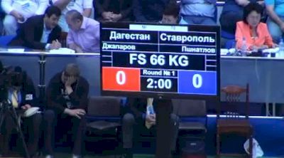 66 lbs quarter-finals Darcy Japarov vs. Azamatbi Pshatlov