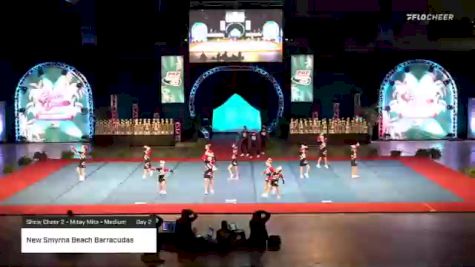 New Smyrna Beach Barracudas [2020 Show Cheer 2 - Mitey Mite - Medium Day 2] 2020 Pop Warner National Cheer & Dance Championship