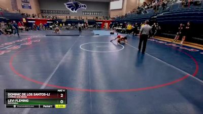 150 lbs Champ. Round 1 - Levi Fleming, Rockwall vs Dominic De Los Santos-Lopez, Conroe Oak Ridge