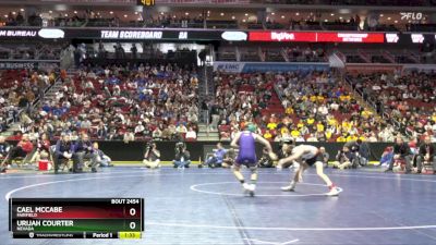 2A-106 lbs Semifinal - Urijah Courter, Nevada vs Cael McCabe, Fairfield