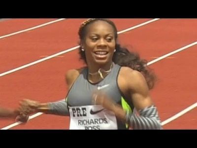 Sanya Richards-Ross drops a 49 sec bomb to win 2012 Pre Classic