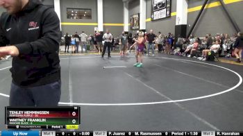 91 lbs Round 2 (4 Team) - Morgan Pillars, Missouri Black vs Violet Diaz, FEWTeamIA Purple