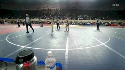 140 lbs Round Of 32 - Rylan Harvey, Prague vs Ashtyn Raines, Southmoore SaberCats Wrestling