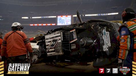 Jadon Frame's Castrol Gateway Dirt Nationals Bid Ends With Flip