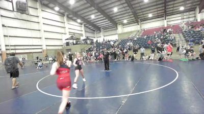 126 lbs 1st Place Match - Sienna Mickelson, Alaska vs Kai Pare, Nevada