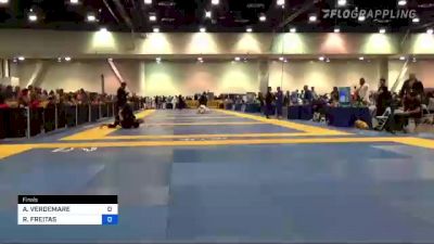 ANDREA VERDEMARE vs RAFAEL FREITAS 2022 World Master IBJJF Jiu-Jitsu Championship