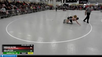 82 lbs Cons. Round 2 - Keegan Glynn, Summit Wrestling Academy vs Kellen Eva, Aniciete Training Club