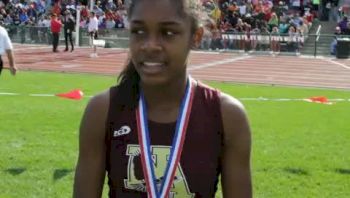 Karrington Winters New Albany 400m D1 Champ 2012 Ohio State Championships