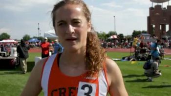 Sydney Leiher Beavercreek 1600m D1 Champ 2012 Ohio State Championships