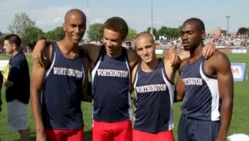 Thomas Worthington 4x200m D1 Champ 2012 Ohio State Championships