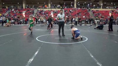 115 lbs Cons. Semi - Corbin Clearwater, Linn County Twisters vs Eric Thornton, Jr., Duran Elite