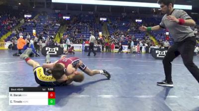 100 lbs Semifinal - Roy Barak, Bishop McCort vs Christian Tirado, Hopewell