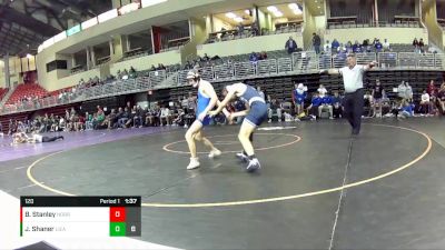 120 lbs Round 1 (8 Team) - Joshua Shaner, Lincoln East vs Benjamin Stanley, Norris