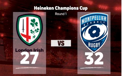 2022 London Irish vs Montpellier Herault Rugby