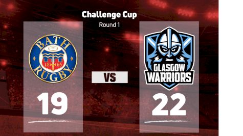 2022 Bath Rugby vs Glasgow Warriors