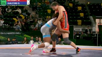 76kg - Burmaa Ochirbat, Mongolia vs Dymond Guilford, United States