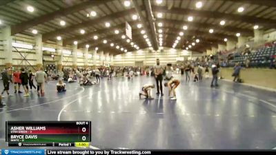 92 lbs Round 2 (4 Team) - Bryce Davis, INWTC vs Asher Williams, Utah Green