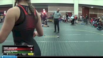 120 lbs Round 3 (6 Team) - Senna Grassman, Elite Athletic Club vs Hunter Cox, Steel Valley