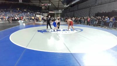 250 lbs Champ. Round 1 - Jaysun Rodda, Ilwaco Youth Wrestling vs Angel Huizar, Victory Wrestling-Central WA